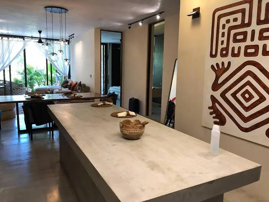 Luxury 2 Bdr 2 Bth 2 Bikes Jacuzzi Fiboptic Wifi. Lägenhet Tulum